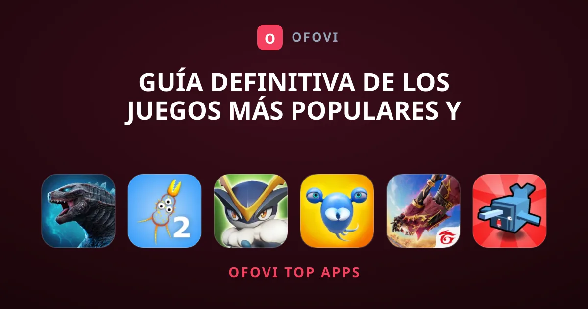 Guía Definitiva de los Juegos Más Populares y Exitosos